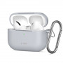 Tech-Protect silikoonkate Silicone Hook Apple AirPods Pro 3 jaoks, Crayon Grey