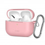 Tech-Protect silikoonkate konksuga Apple AirPods Pro 3 roosa