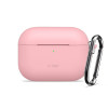 Tech-Protect silikoonkate konksuga Apple AirPods Pro 3 roosa