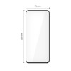 Tech-Protect Glass Fit+ Samsung Galaxy S25 FE must (2 tk)