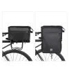 Rockbros A30 ROAD TO SKY kokkupandav rattakott pakiraamile 15–30 L, must