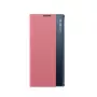 Hurtel New Sleep Case kaanega ja alusega Samsung Galaxy S25 Ultra jaoks, roosa