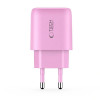 Tech-Protect NCA30 USB-A, USB-C võrgulaadija PD 30W / QC3.0 baby pink