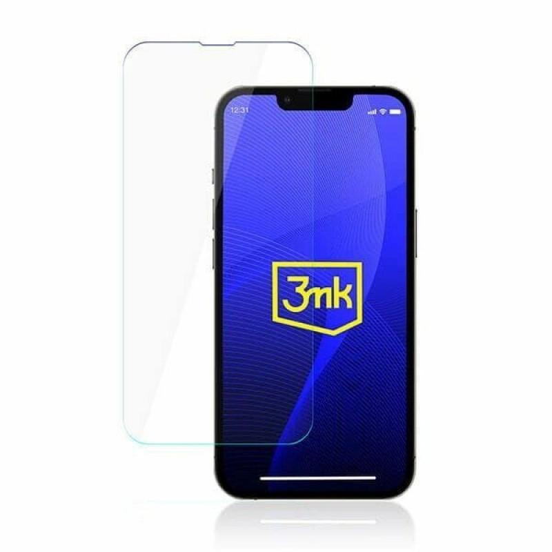 3MK FlexibleGlass Apple iPhone 16e / 14 / 13 / 13 Pro hübriidklaasist ekraanikaitse