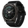 Tech-Protect Nylon Classic kellarihm Garmin Fenix 5X / 5X Plus / 6X / 6X Pro / 7X / 8 / 8 Pro / 9 / 9 Pro 47 mm jaoks, must