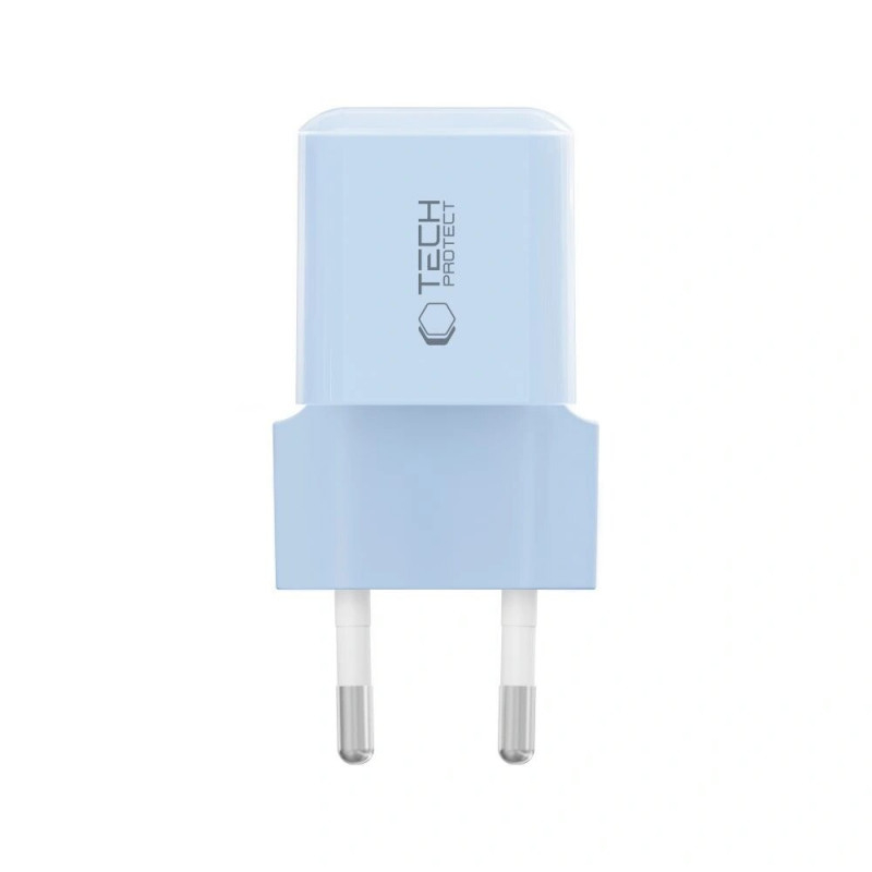 Tech-Protect NCM25 USB-C seinalaadija PD 25W, Baby Blue