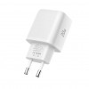 Tech-Protect NCA20 USB-A / USB-C seinalaadija PD 20W / QC3.0 USB-C / Lightning kaabliga 100 cm, valge