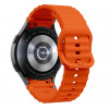 Tech-Protect silikoonist sportrihm Samsung Galaxy Watch 4/5/5 Pro/6/7/FE jaoks, oranž