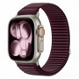 Tech-Protect NylonLoop kellarihm Apple Watch 8 / 9 / 10 / 11 / 12 / SE (40 / 41 / 42 mm), Deep Burgundy