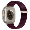 Tech-Protect NylonLoop kellarihm Apple Watch 8 / 9 / 10 / 11 / 12 / SE (40 / 41 / 42 mm), Deep Burgundy