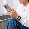 Tech-Protect silikoonist rannikukellarihm Apple Watch 8 / 9 / 10 / 11 / 12 / SE (40 / 41 / 42 mm), Pistachio
