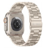 Tech-Protect Stainless roostevabast terasest käevõru Apple Watch 8 / 9 / 10 / 11 / 12 / SE / Ultra (44 / 45 / 46 / 49 mm), Starlight