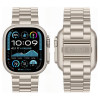 Tech-Protect Stainless roostevabast terasest käevõru Apple Watch 8 / 9 / 10 / 11 / 12 / SE / Ultra (44 / 45 / 46 / 49 mm), Starlight
