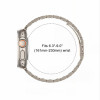 Tech-Protect Stainless roostevabast terasest käevõru Apple Watch 8 / 9 / 10 / 11 / 12 / SE / Ultra (44 / 45 / 46 / 49 mm), Starlight