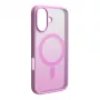 Puro Gradient MagSafe silikoonkate iPhone 16-le, roosa