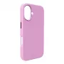 Puro Icon Mag Pro MagSafe silikoonkate iPhone 16 Plus'ile, roosa