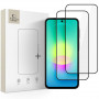 Tech-Protect Glass Fit+ karastatud klaas Samsung Galaxy A27 5G jaoks (2 tk), must
