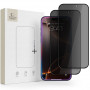 Tech-Protect Glass SPY+ privaatsuskaitsega karastatud klaas Apple iPhone 18 Pro jaoks (2 tk)