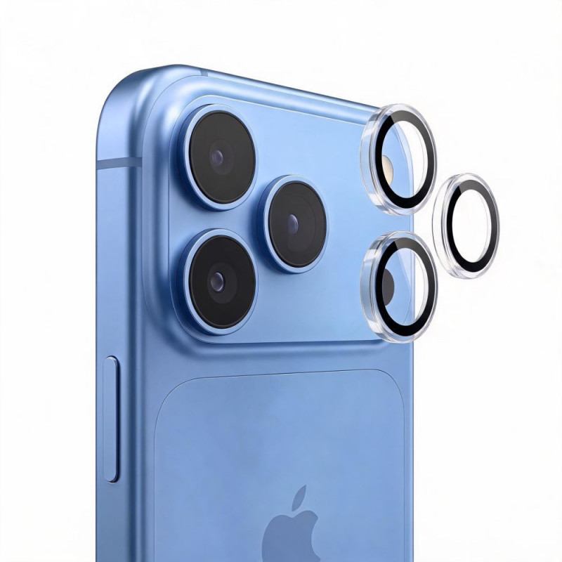 Tech-Protect Camring Fit+ kaamerakate Apple iPhone 18 Pro / 18 Pro Max jaoks, läbipaistev