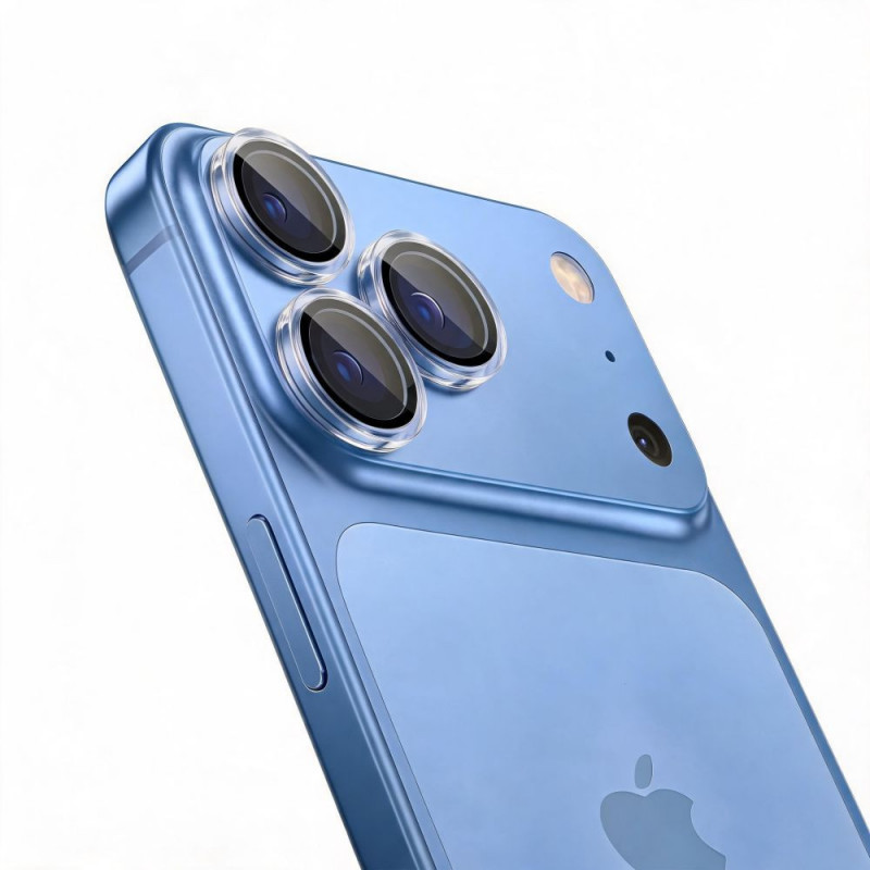Tech-Protect Camring Fit+ kaamerakate Apple iPhone 18 Pro / 18 Pro Max jaoks, läbipaistev