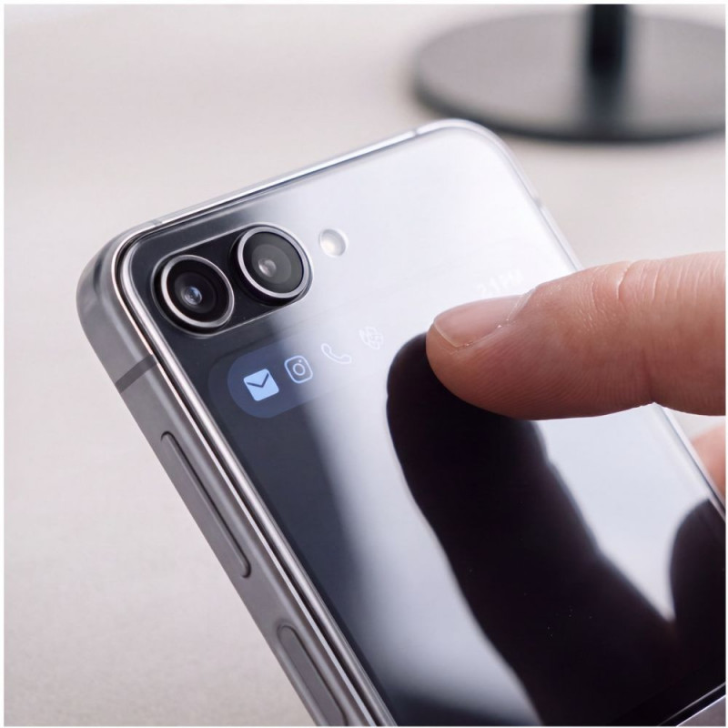 Tech-Protect Easy Set Foil & Glass Fit+ 4in1 ekraanikaitse Samsung Galaxy Z Flip 7 / 8 jaoks, läbipaistev (2+2 tk)