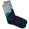 Buff Merino Lightweight Crew Sokk LWC1, Teal, L