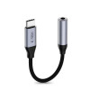 Tech-Protect Ultraboost USB-C 3,5 mm mini-jacki DAC-adapter, raudhall