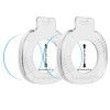 Tech-Protect Easy Set+ karastatud klaas Samsung Galaxy Watch 8 / 9 44 mm jaoks, läbipaistev (2 tk)