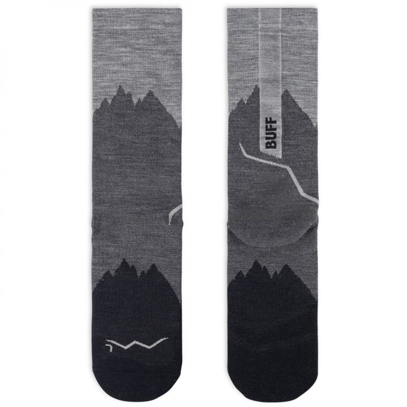 Buff Merino Lightweight Crew Sock LWC3, must, L