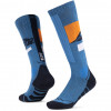 Buff Merino HW Over The Calf Sokid HWO1, Royal Blue, L