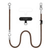 Tech-Protect C10S Rope ristipaela ja randmepaela komplekt, Walnut Brown/Titanium