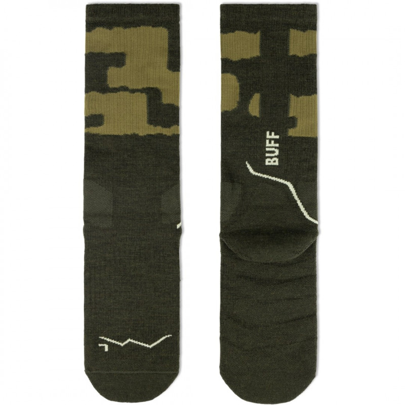 Buff Thermonet® Crew Socks TC oliivroheline L