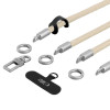Tech-Protect C10S Rope ristipidine ja randmerihm komplekt, Desert Beige/Titanium