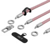Tech-Protect C10S Rope ristipaela ja randmepaela komplekt, Dusty Rose/Titanium