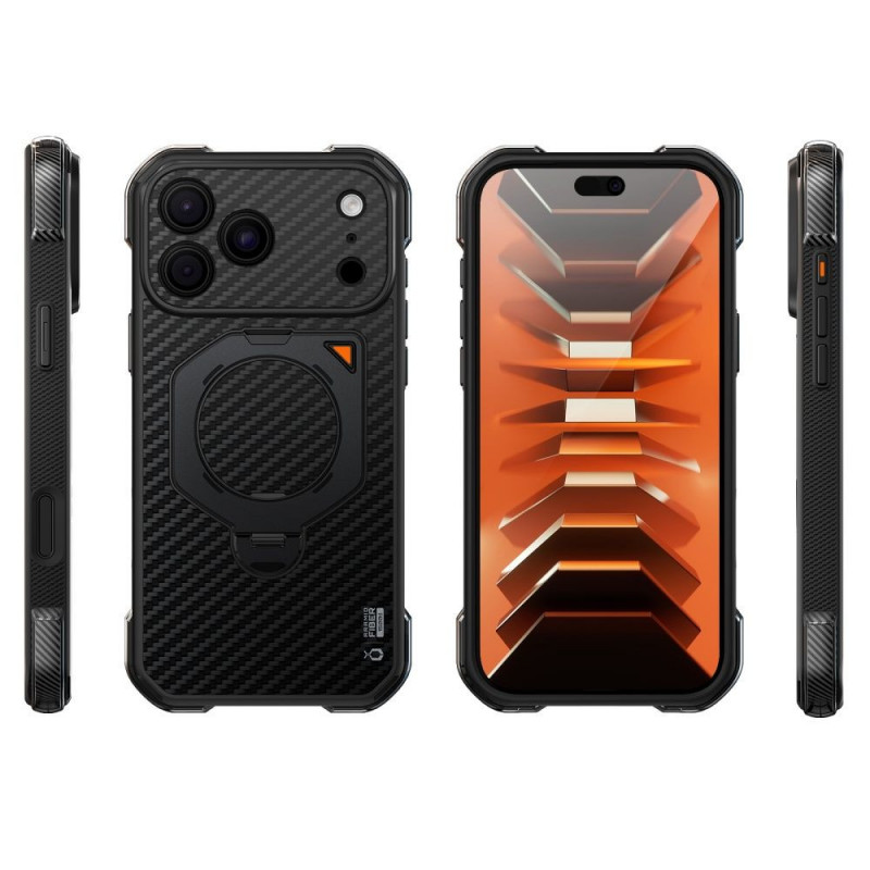 Supcase UB Aero MagSafe Aramid ümbris Apple iPhone 17 Pro Max / 18 Pro Max jaoks, must