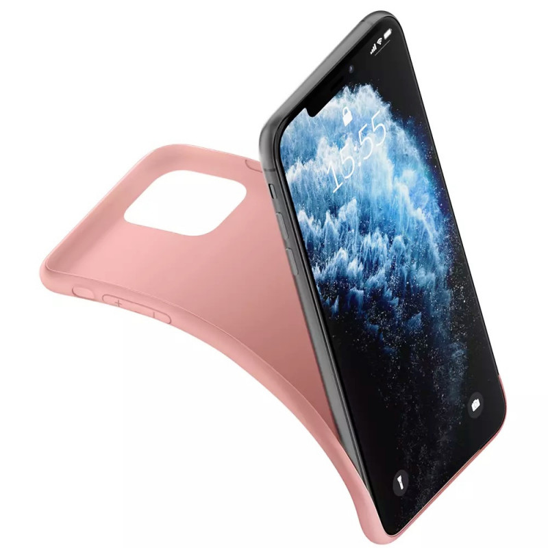 3MK Matt Case Apple iPhone 14 jaoks, roosa