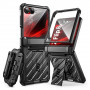 Supcase Unicorn Beetle Pro kaitsekate Samsung Galaxy Z Flip 8-le, must