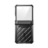 Supcase Unicorn Beetle Pro kaitsekate Samsung Galaxy Z Flip 8-le, must