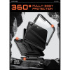 Supcase Unicorn Beetle Pro kaitsekate Samsung Galaxy Z Flip 8-le, must