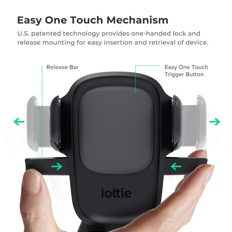 iOttie Easy One Touch 5 õhuavasse kinnitatav lame hoidik