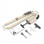 Tech-Protect C9S Rope ristkandmisrihm telefonile, Sienna Beige