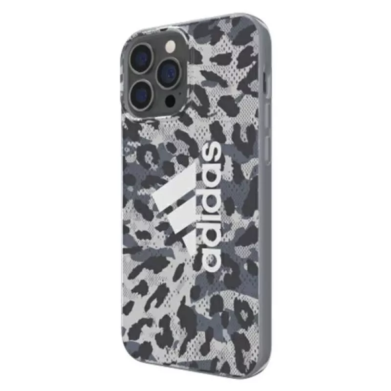 Adidas OR SnapCase Leopard kaitsekott Apple iPhone 13 Pro Max-le, hall
