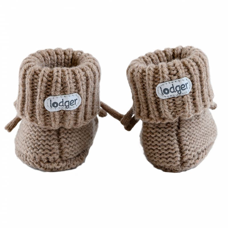Lodger Slipper Folklore merino villased beebisussid, Buffalo, 0-6 kuud (SLM 535_0-6)