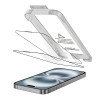 Tech-Protect Quick Set+ THP4498 karastatud klaasist ekraanikaitse Apple iPhone 17 jaoks, must (2 tk)
