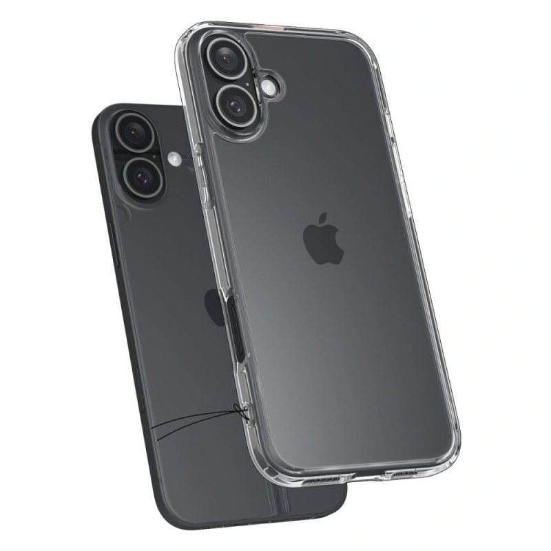 Spigen Ultra Hybrid kaitsekott Apple iPhone 16-le, Crystal Clear