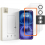 Tech-Protect Easy Set+ karastatud klaasist ekraanikaitsme komplekt Apple iPhone 17 jaoks, läbipaistev (2+1 tk)