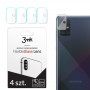 3MK Lens Protection Samsung Galaxy A71 kaamera objektiivi hübriidklaas (4 tk), 3MK149