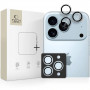 Tech-Protect Camring Fit+ kaameraklaasi kate Apple iPhone 14 Pro / 14 Pro Max / 15 Pro / 15 Pro Max / 16 Pro / 16 Pro Max / 17 Pro / 17 Pro Max jaoks, läbipaistev