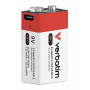 Verbatim 30251 USB-C laetav aku Li-ion 9V 335 mAh (1 tk)