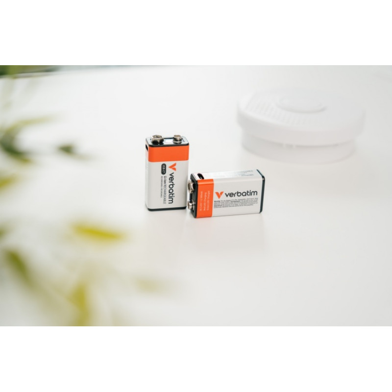 Verbatim 30251 USB-C laetav aku Li-ion 9V 335 mAh (1 tk)